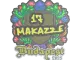 Sticker | makazze (Embroidered) | Budapest 2025 CS2 skin