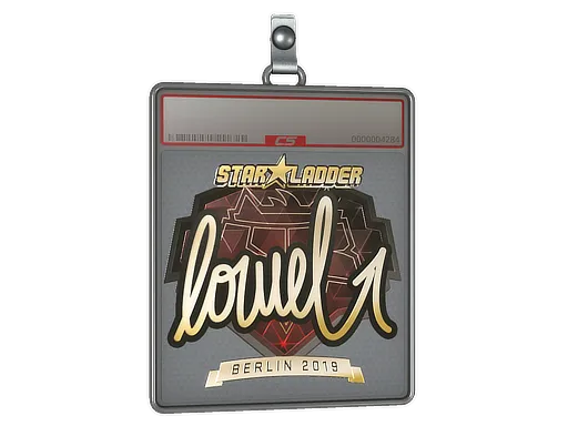 Sticker Slab | loWel (Gold) | Berlin 2019
