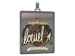 Sticker Slab | loWel (Gold) | Berlin 2019