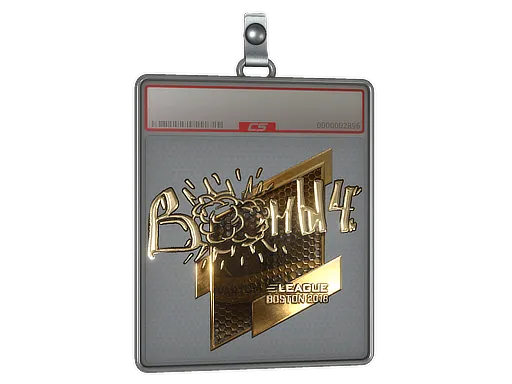 Sticker Slab | Boombl4 (Gold) | Boston 2018