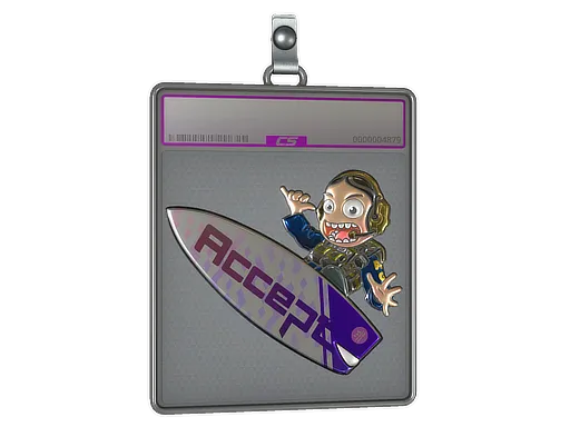 Sticker Slab | Akihabara Accept Surf Ava (Foil)
