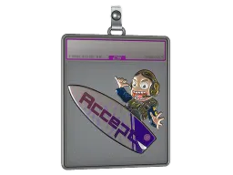 Sticker Slab | Akihabara Accept Surf Ava (Foil)
