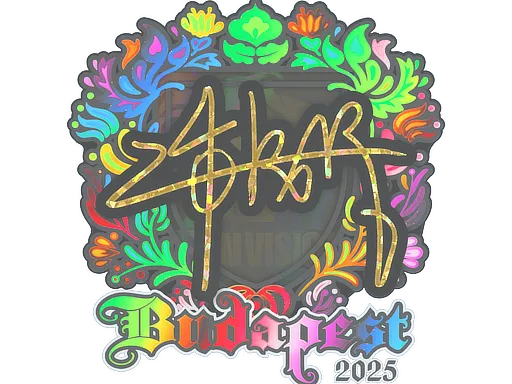 Sticker | z4KR (Holo) | Budapest 2025
