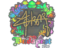 Sticker | z4KR (Holo) | Budapest 2025