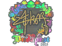 Sticker | z4KR (Holo) | Budapest 2025