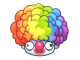 Sticker | Clown Wig