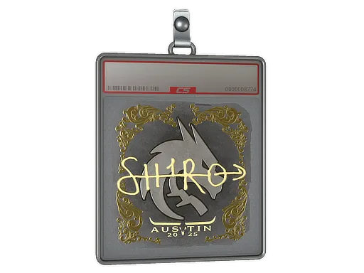 Sticker Slab | sh1ro (Gold) | Austin 2025