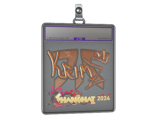 Sticker Slab | KRIMZ (Glitter) | Shanghai 2024