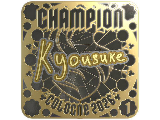 Sticker | kyousuke (Gold, Ranked) | Cologne 2026