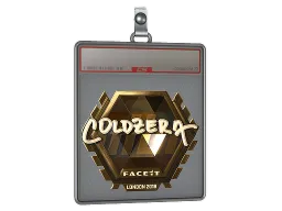 Sticker Slab | coldzera (Gold) | London 2018