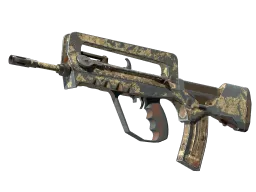 FAMAS | CaliCamo (Battle-Scarred)