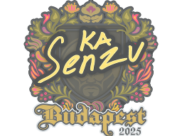 Sticker | Senzu | Budapest 2025
