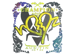 Sticker | ropz (Holo, Champion) | Austin 2025