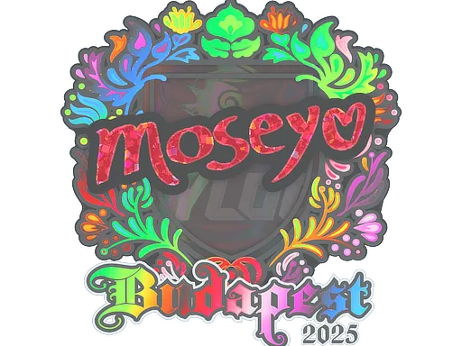 Sticker | Moseyuh (Holo) | Budapest 2025