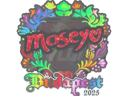 Sticker | Moseyuh (Holo) | Budapest 2025