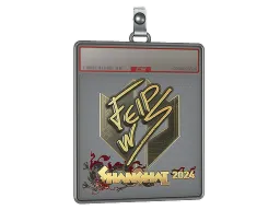 Sticker Slab | felps (Gold) | Shanghai 2024