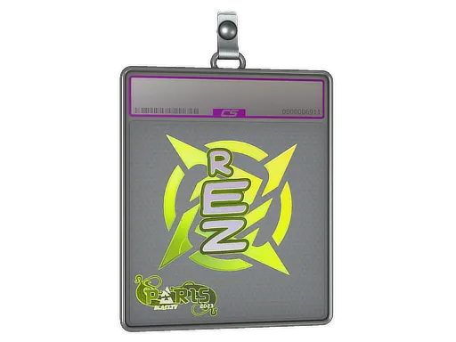 Sticker Slab | REZ (Holo) | Paris 2023