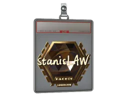Sticker Slab | stanislaw (Gold) | London 2018