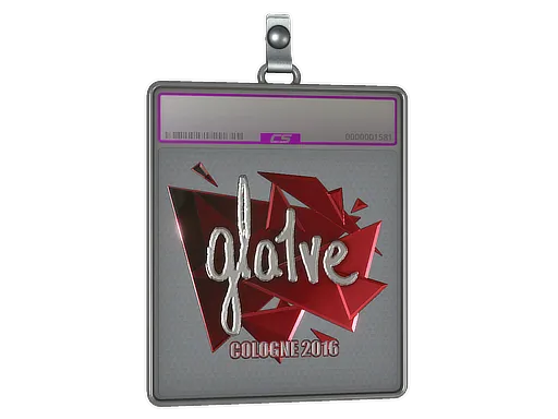 Sticker Slab | gla1ve (Foil) | Cologne 2016