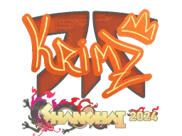 Sticker | KRIMZ | Shanghai 2024 CS2 skin