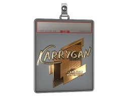 Sticker Slab | karrigan (Gold) | Boston 2018