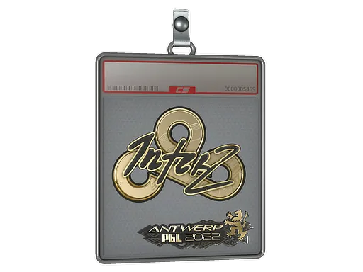 Sticker Slab | interz (Gold) | Antwerp 2022