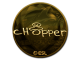 Sticker | chopper (Gold) | Katowice 2019