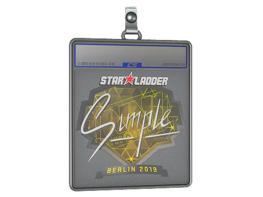 Sticker Slab | s1mple | Berlin 2019