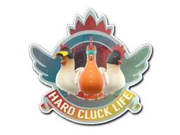 Sticker | Hard Cluck Life (Holo)