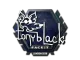 Sticker | tonyblack | London 2018 CS2 skin