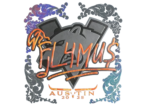 Sticker | FL4MUS (Holo) | Austin 2025