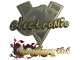 Sticker | electronic (Gold) | Shanghai 2024