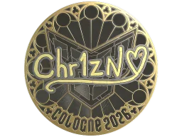 Sticker | Chr1zN (Gold) | Cologne 2026