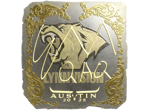 Sticker | EmiliaQAQ (Gold) | Austin 2025