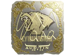 Sticker | EmiliaQAQ (Gold) | Austin 2025