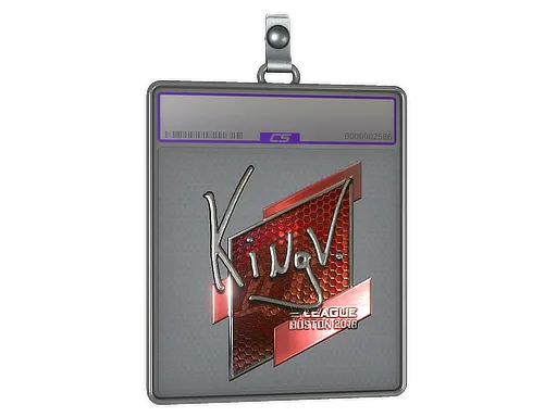 Sticker Slab | kNgV- (Foil) | Boston 2018