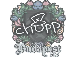 Sticker | chopper | Budapest 2025