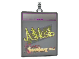Sticker Slab | Aleksib (Holo) | Shanghai 2024
