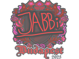 Sticker | jabbi | Budapest 2025
