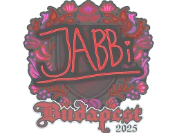 Sticker | jabbi | Budapest 2025