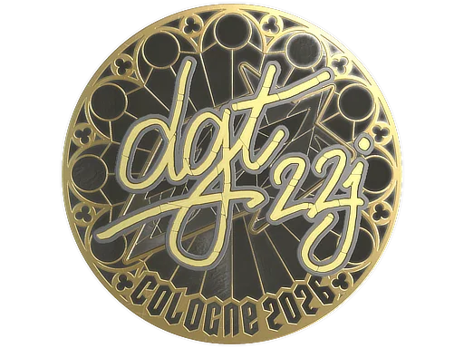 Sticker | dgt (Gold) | Cologne 2026
