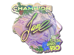 Sticker | Jame (Holo, Champion) | Rio 2022