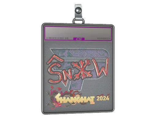 Sticker Slab | snow (Holo) | Shanghai 2024