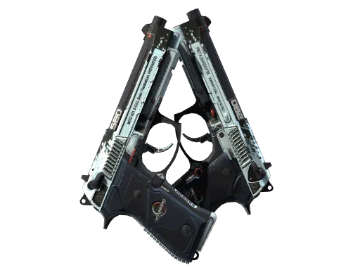 StatTrak™ Dual Berettas | Dezastre (Factory New)