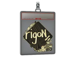 Sticker Slab | rigoN (Gold) | Rio 2022