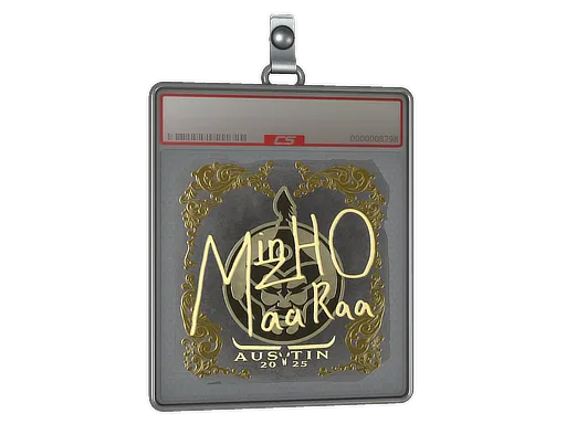 Sticker Slab | mzinho (Gold) | Austin 2025