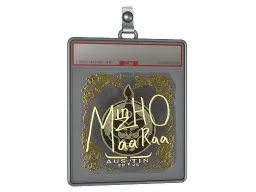 Sticker Slab | mzinho (Gold) | Austin 2025