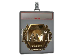 Sticker Slab | flamie (Gold) | London 2018