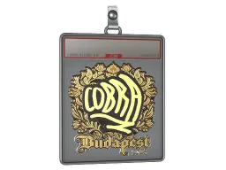 Sticker Slab | cobra (Gold) | Budapest 2025
