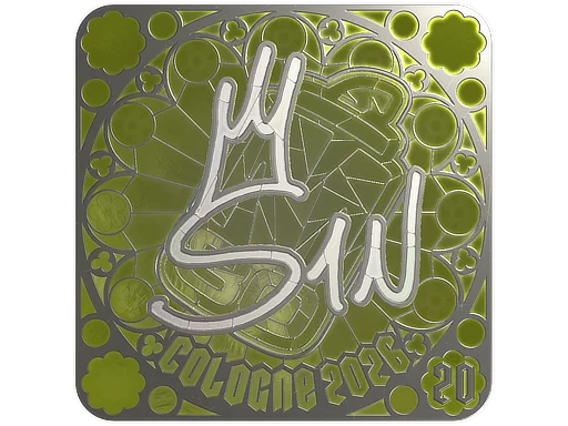 Sticker | s1n (Foil, Ranked) | Cologne 2026